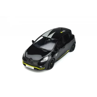 RENAULT CLIO 4 R.S. 18 BLACK 2018 OttO mobile 1:18 Resinemodell (Türen, Motorhaube... nicht zu öffnen!)